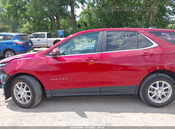 3GNAXKEGXPL149327 2023 CHEVROLET EQUINOX Red Панорамний вид салону 360°