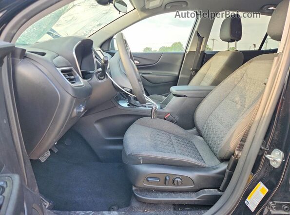 3GNAXKEGXPL174714 2023 CHEVROLET EQUINOX Black Вид салону спереду