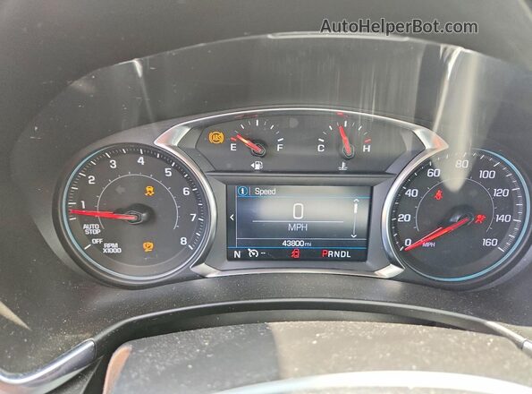 3GNAXKEGXPL235382 2023 CHEVROLET EQUINOX Silver ხელსაწყოთა პანელის ხედი