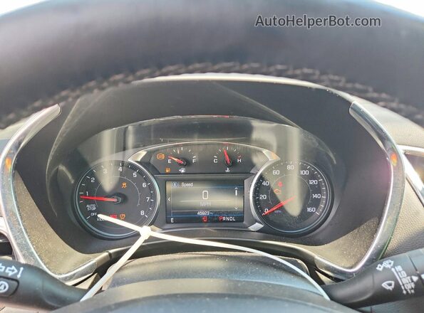 3GNAXKEGXPS126247 2023 CHEVROLET EQUINOX Синий Вид щитка приборов