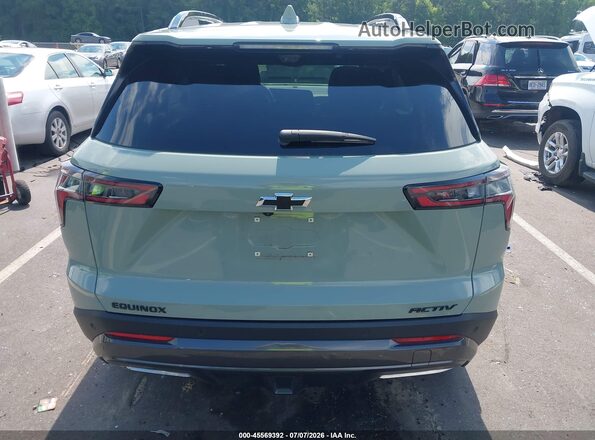 3GNAXKEGXSL156335 2025 CHEVROLET EQUINOX Green 