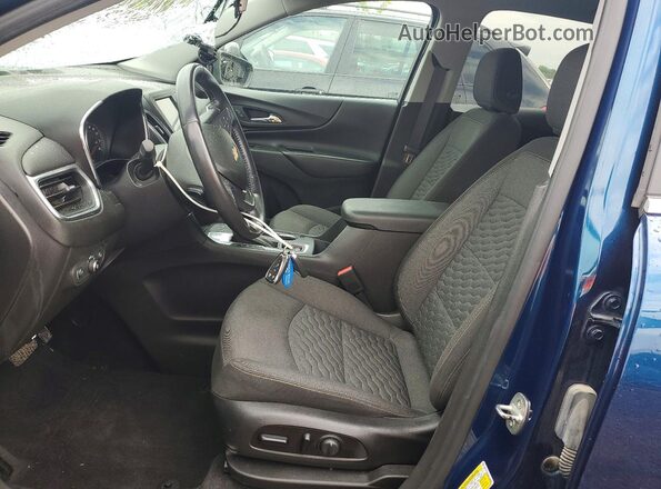 3GNAXKEV1ML304888 2021 CHEVROLET EQUINOX Blue Widok wnętrza z przodu