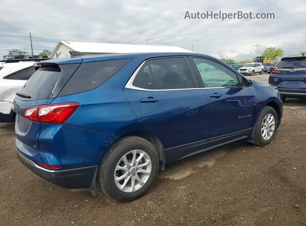 3GNAXKEV1ML304888 2021 CHEVROLET EQUINOX Blue Tył prawy