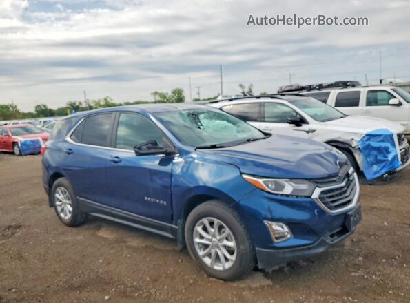 3GNAXKEV1ML304888 2021 CHEVROLET EQUINOX Blue Przód prawy