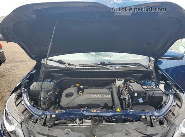 3GNAXKEV1ML304888 2021 CHEVROLET EQUINOX Blue Widok komory silnika