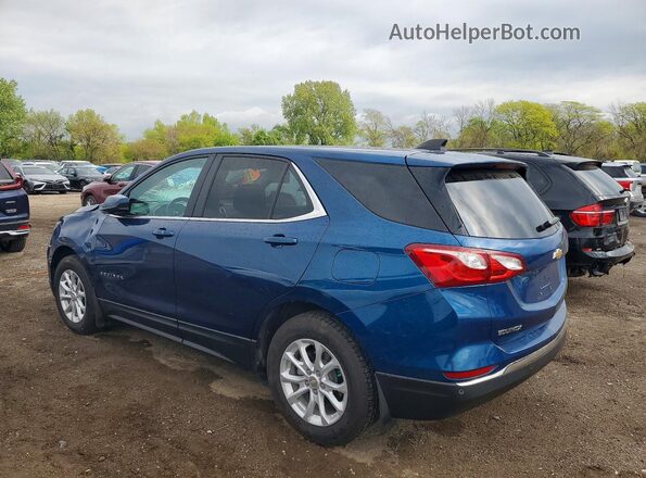 3GNAXKEV1ML304888 2021 CHEVROLET EQUINOX Blue Tył lewy