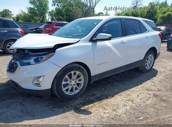 3GNAXKEV1ML351323 2021 CHEVROLET EQUINOX White წინა მარცხენა ხედი სამი მეოთხედიდან