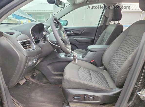 3GNAXKEV1ML359308 2021 CHEVROLET EQUINOX Black Front interior view