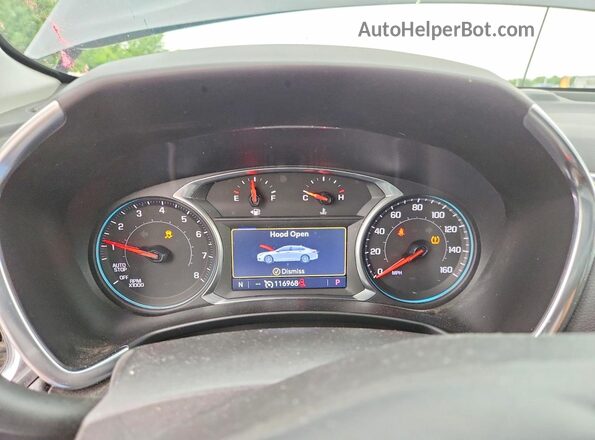 3GNAXKEV1ML359308 2021 CHEVROLET EQUINOX Black Instrument cluster view