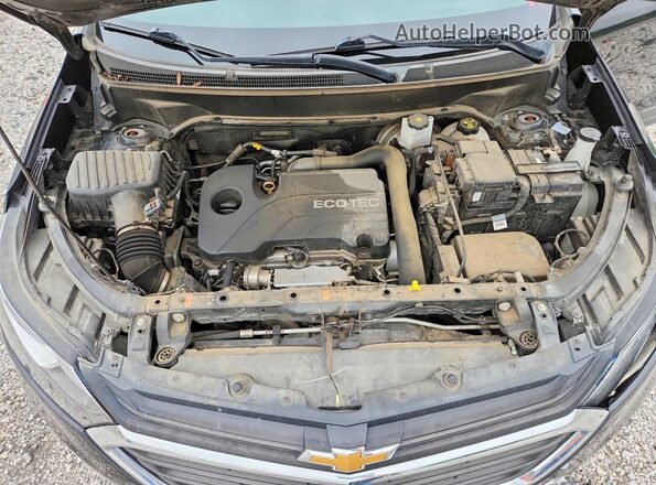 3GNAXKEV1ML359308 2021 CHEVROLET EQUINOX Black Engine compartment view
