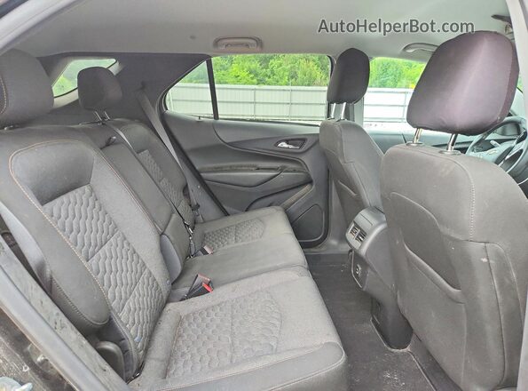 3GNAXKEV1ML359308 2021 CHEVROLET EQUINOX Black Rear interior view