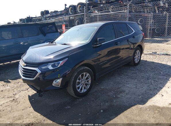3GNAXKEV1MS130522 2021 CHEVROLET EQUINOX Black Передня ліва чверть