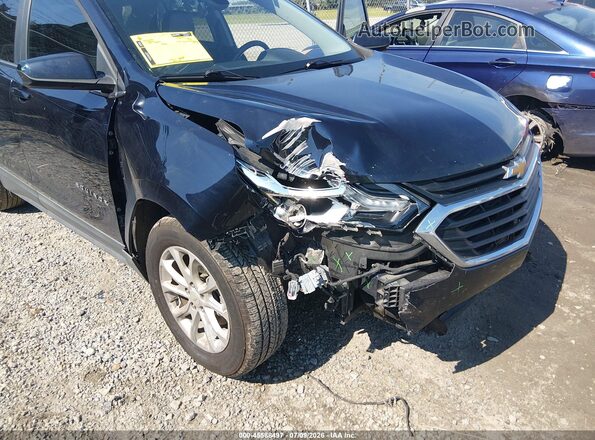 3GNAXKEV1MS130522 2021 CHEVROLET EQUINOX Black Вид спереду