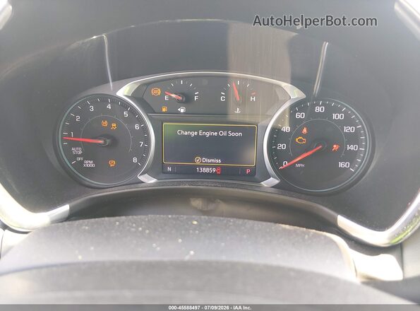 3GNAXKEV1MS130522 2021 CHEVROLET EQUINOX Black Вид задніх сидінь