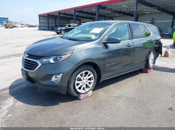 3GNAXKEV2KL213965 2019 CHEVROLET EQUINOX Gray წინა მარცხენა ხედი სამი მეოთხედიდან