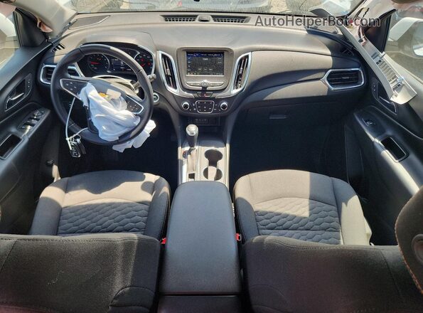3GNAXKEV2KS540100 2019 CHEVROLET EQUINOX Белый Вид панели приборов