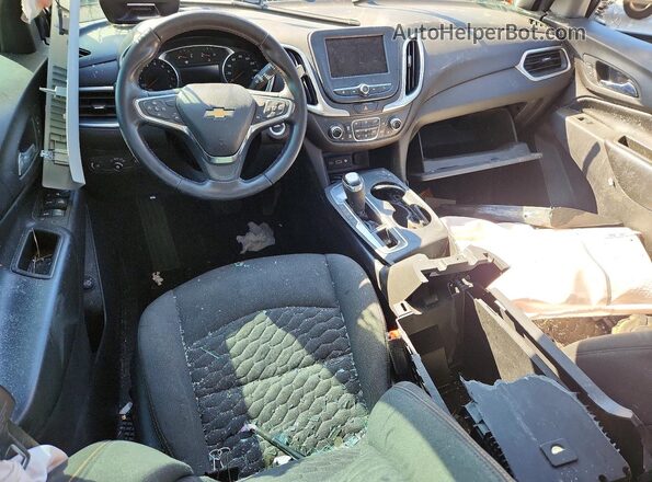 3GNAXKEV2LL312416 2020 CHEVROLET EQUINOX Black წინა პანელის ხედი