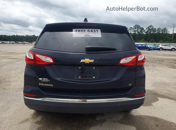 3GNAXKEV2LS584003 2020 CHEVROLET EQUINOX Blue Вид ззаду