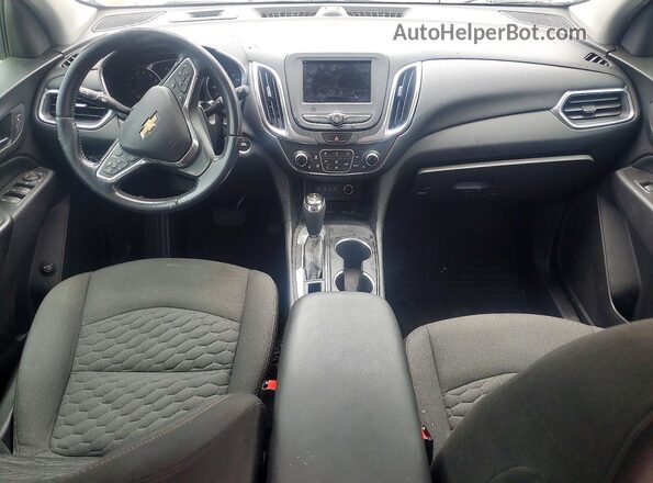 3GNAXKEV2LS584003 2020 CHEVROLET EQUINOX Blue Вид панелі приладів
