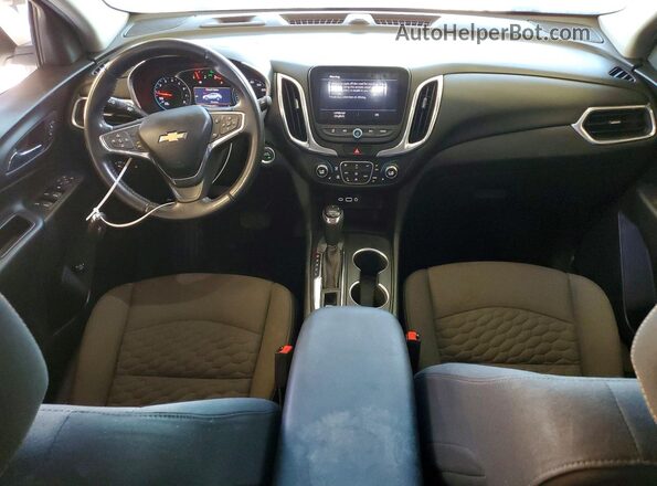 3GNAXKEV2LS605187 2020 CHEVROLET EQUINOX White Dashboard view