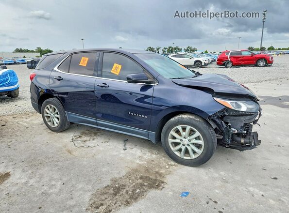3GNAXKEV2LS628159 2020 CHEVROLET EQUINOX Синий Передняя правая четверть