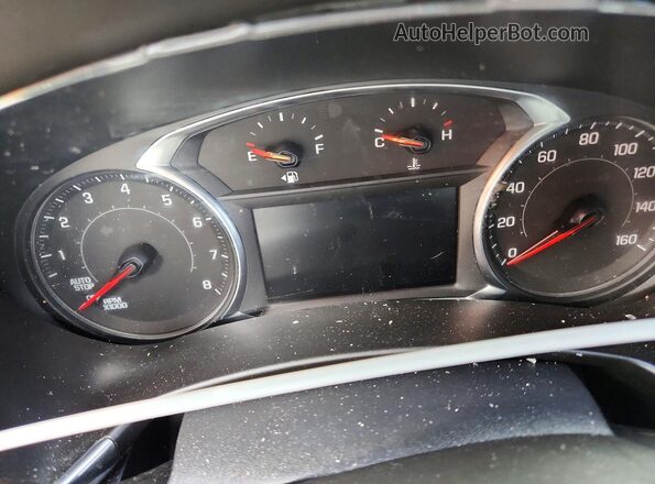 3GNAXKEV2LS628159 2020 CHEVROLET EQUINOX Синий Вид щитка приборов