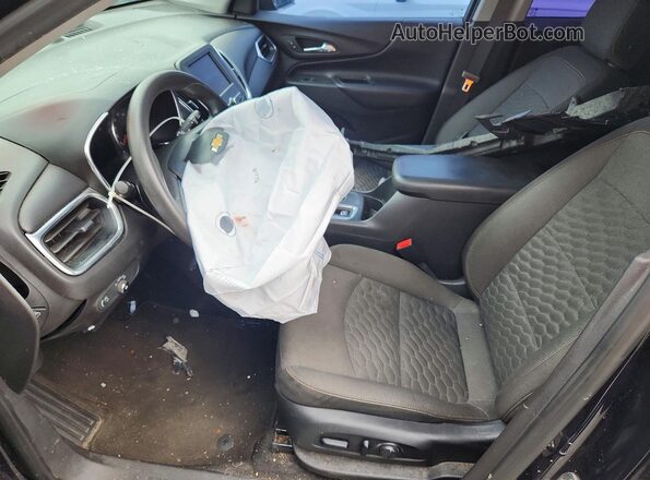 3GNAXKEV2LS628159 2020 CHEVROLET EQUINOX Синий Вид салона спереди
