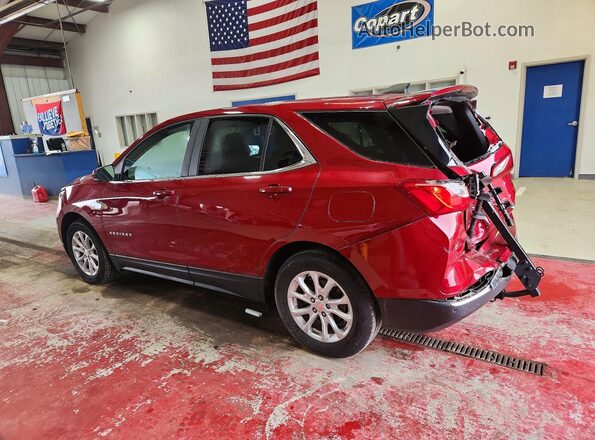 3GNAXKEV2ML319058 2021 CHEVROLET EQUINOX Red Задня ліва чверть