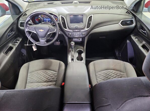 3GNAXKEV2ML319058 2021 CHEVROLET EQUINOX Red Вид панелі приладів