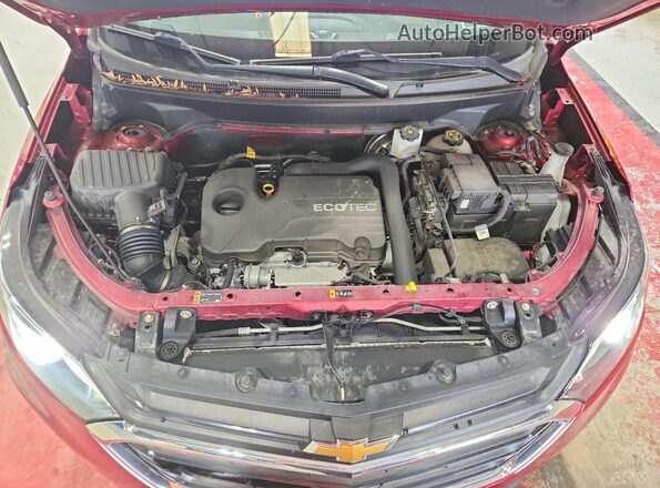 3GNAXKEV2ML319058 2021 CHEVROLET EQUINOX Red Вид підкапотного простору