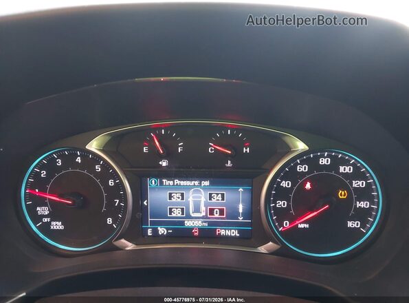 3GNAXKEV2ML371807 2021 CHEVROLET EQUINOX Gray უკანა სავარძლების ხედი