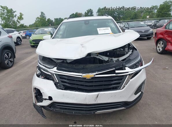 3GNAXKEV2NS173123 2022 CHEVROLET EQUINOX White Widok deski rozdzielczej