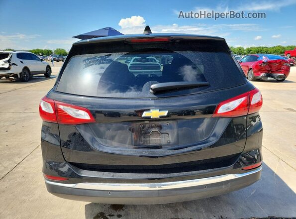 3GNAXKEV3LL309105 2020 CHEVROLET EQUINOX Black Вид ззаду