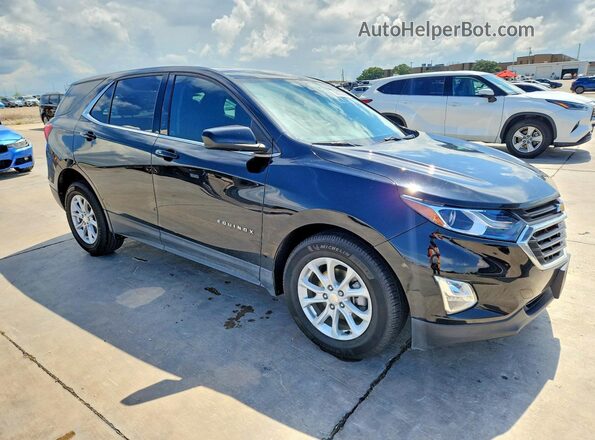 3GNAXKEV3LL309105 2020 CHEVROLET EQUINOX Black Передня права чверть