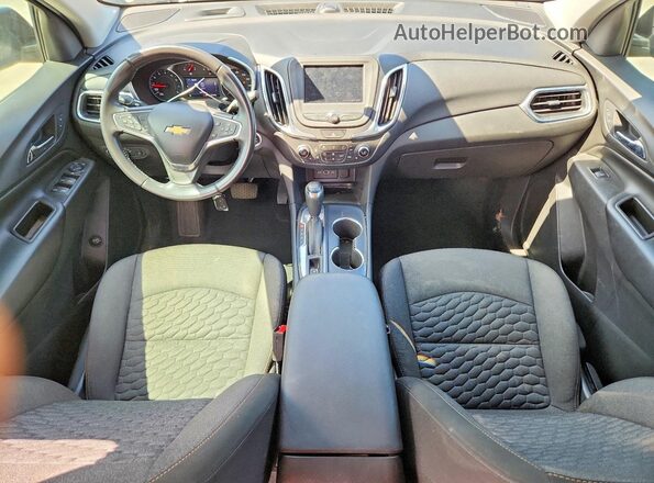 3GNAXKEV3LL309105 2020 CHEVROLET EQUINOX Black Вид панелі приладів