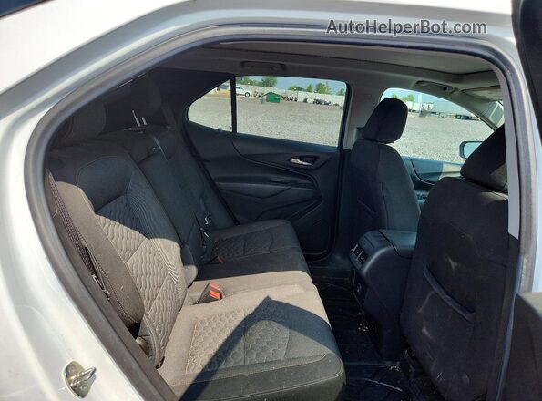 3GNAXKEV3LS683316 2020 CHEVROLET EQUINOX White Rear seats view