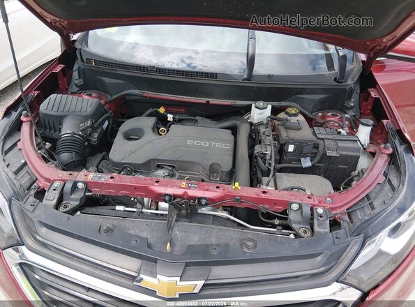 3GNAXKEV3ML317285 2021 CHEVROLET EQUINOX Красный Вид сзади