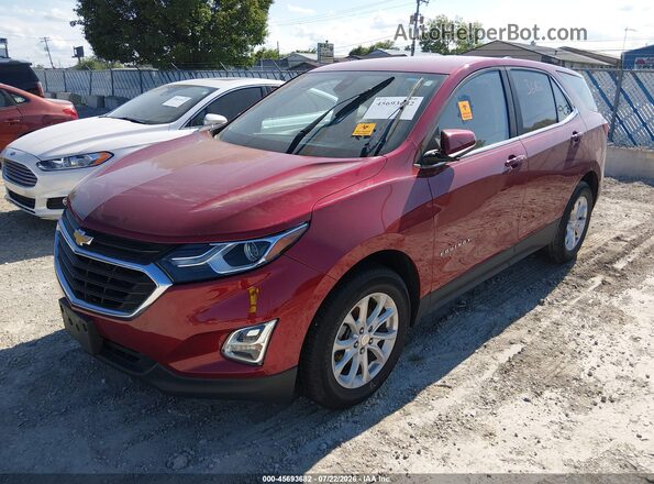 3GNAXKEV3ML317285 2021 CHEVROLET EQUINOX Красный Передняя левая четверть