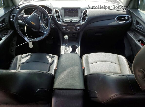 3GNAXKEV3ML352571 2021 CHEVROLET EQUINOX White Dashboard view