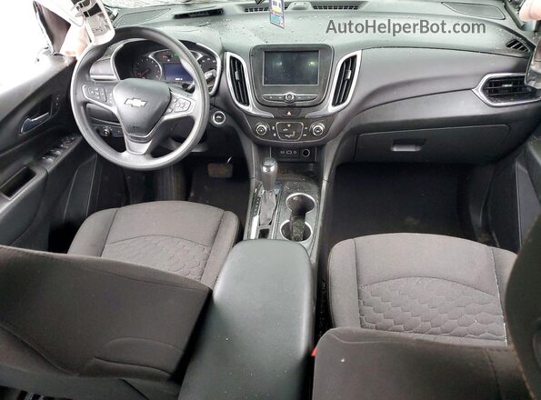 3GNAXKEV3ML362324 2021 CHEVROLET EQUINOX White Vista del salpicadero