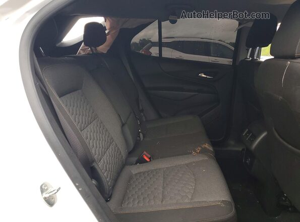 3GNAXKEV3ML362324 2021 CHEVROLET EQUINOX White Vista interior trasera