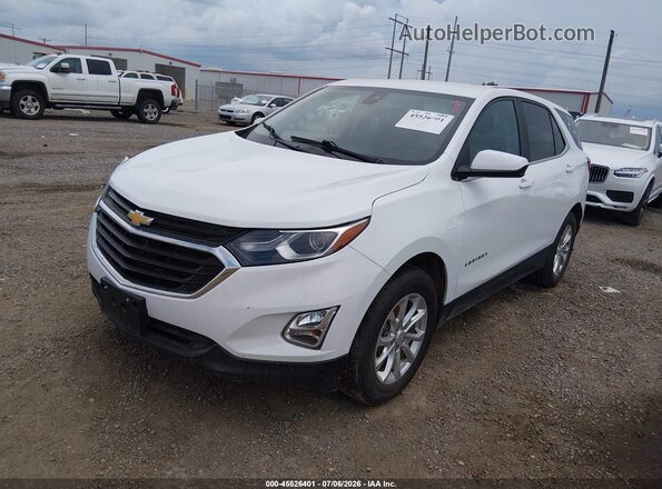 3GNAXKEV3MS178779 2021 CHEVROLET EQUINOX White Առջևի ձախ երեք քառորդ տեսարան