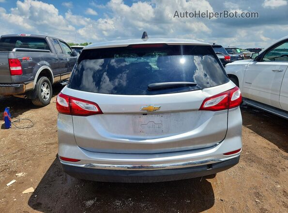 3GNAXKEV4MS132815 2021 CHEVROLET EQUINOX Серебряный Вид сзади