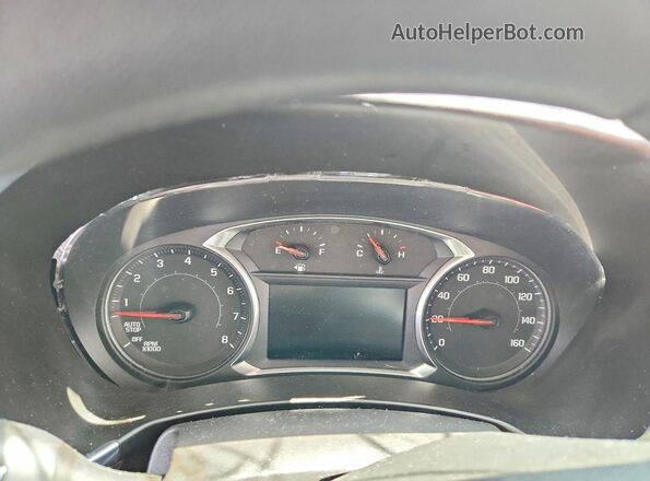 3GNAXKEV4MS132815 2021 CHEVROLET EQUINOX Серебряный Вид щитка приборов