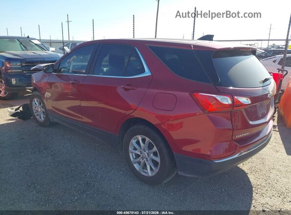 3GNAXKEV5ML338977 2021 CHEVROLET EQUINOX Red Задня ліва чверть