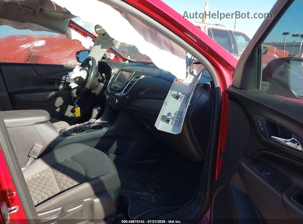 3GNAXKEV5ML338977 2021 CHEVROLET EQUINOX Red Вид салону спереду