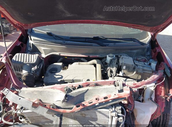 3GNAXKEV5ML338977 2021 CHEVROLET EQUINOX Red Вид ззаду