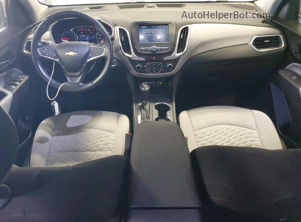 3GNAXKEV6LL248865 2020 CHEVROLET EQUINOX Blue Widok deski rozdzielczej