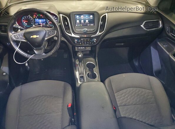 3GNAXKEV6ML316938 2021 CHEVROLET EQUINOX Угольный Вид панели приборов