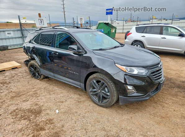 3GNAXKEV7LL303534 2020 CHEVROLET EQUINOX Black Przód prawy